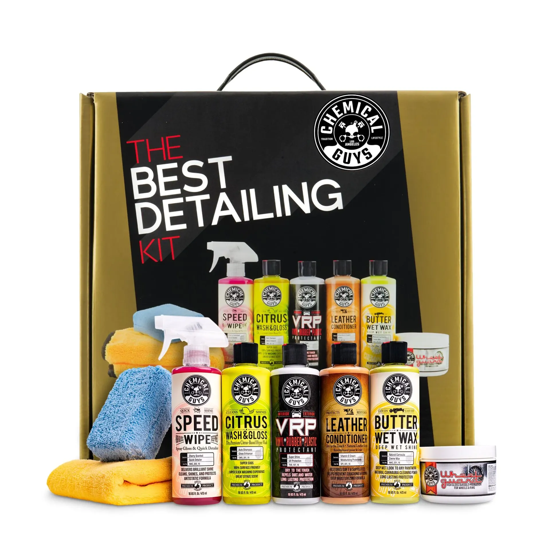 All in One Detailing Kit w/Leather Conditioner