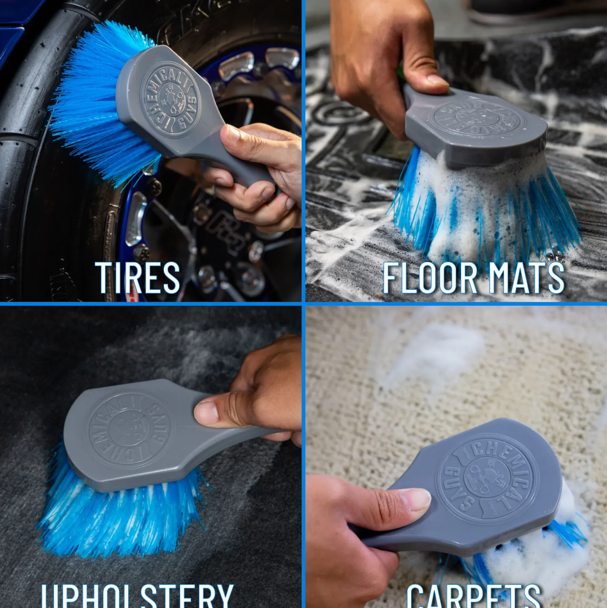 Big Blue Stiffy Heavy Duty Tire Brush