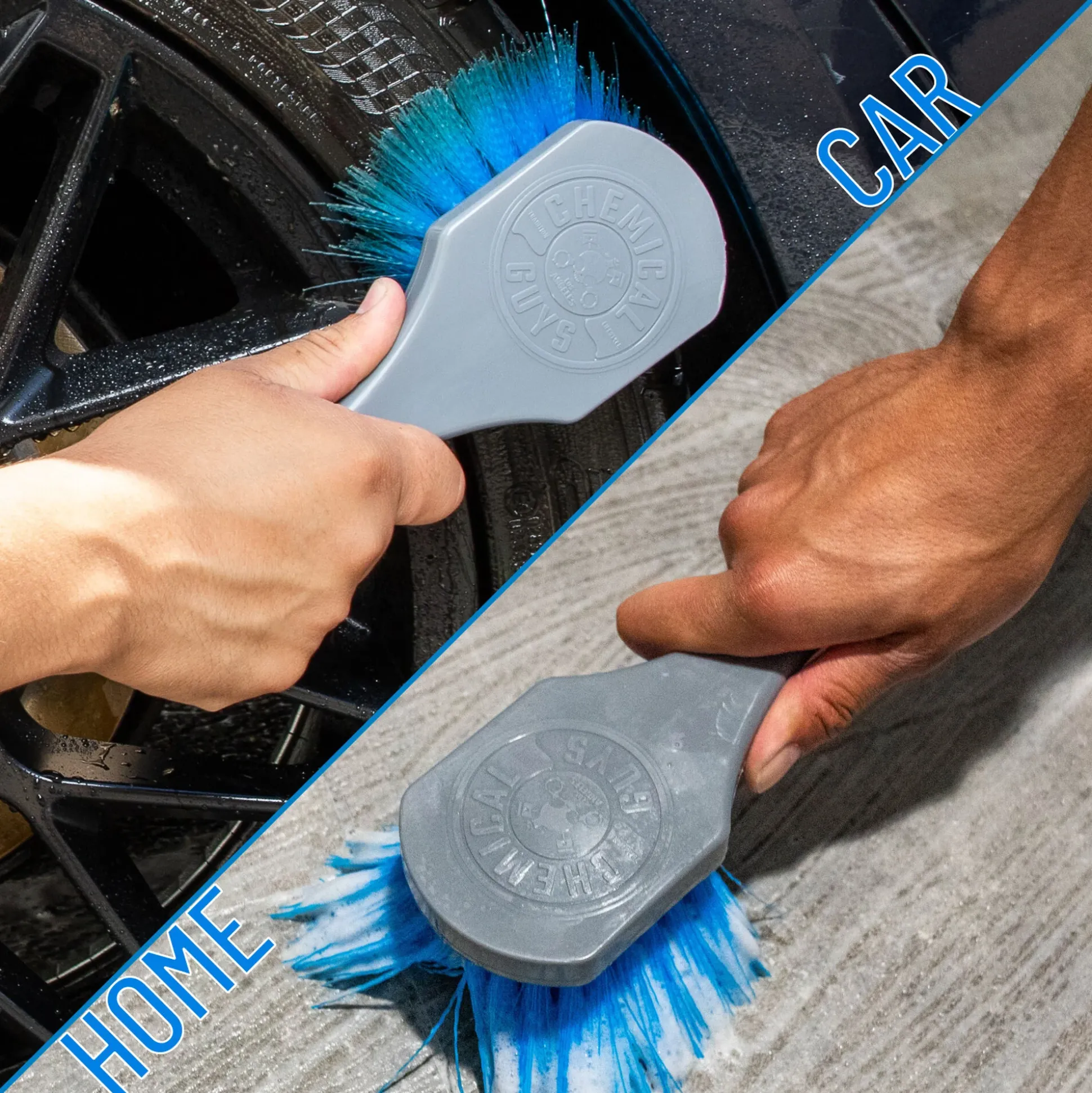 Big Blue Stiffy Heavy Duty Tire Brush