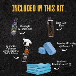 Black Car Care Starter Kit