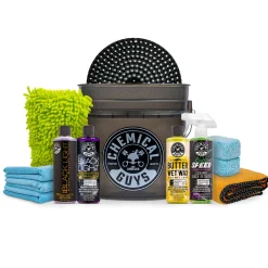 Black Car Wash Glaze & Detail Ultimate Kit w/Bucket