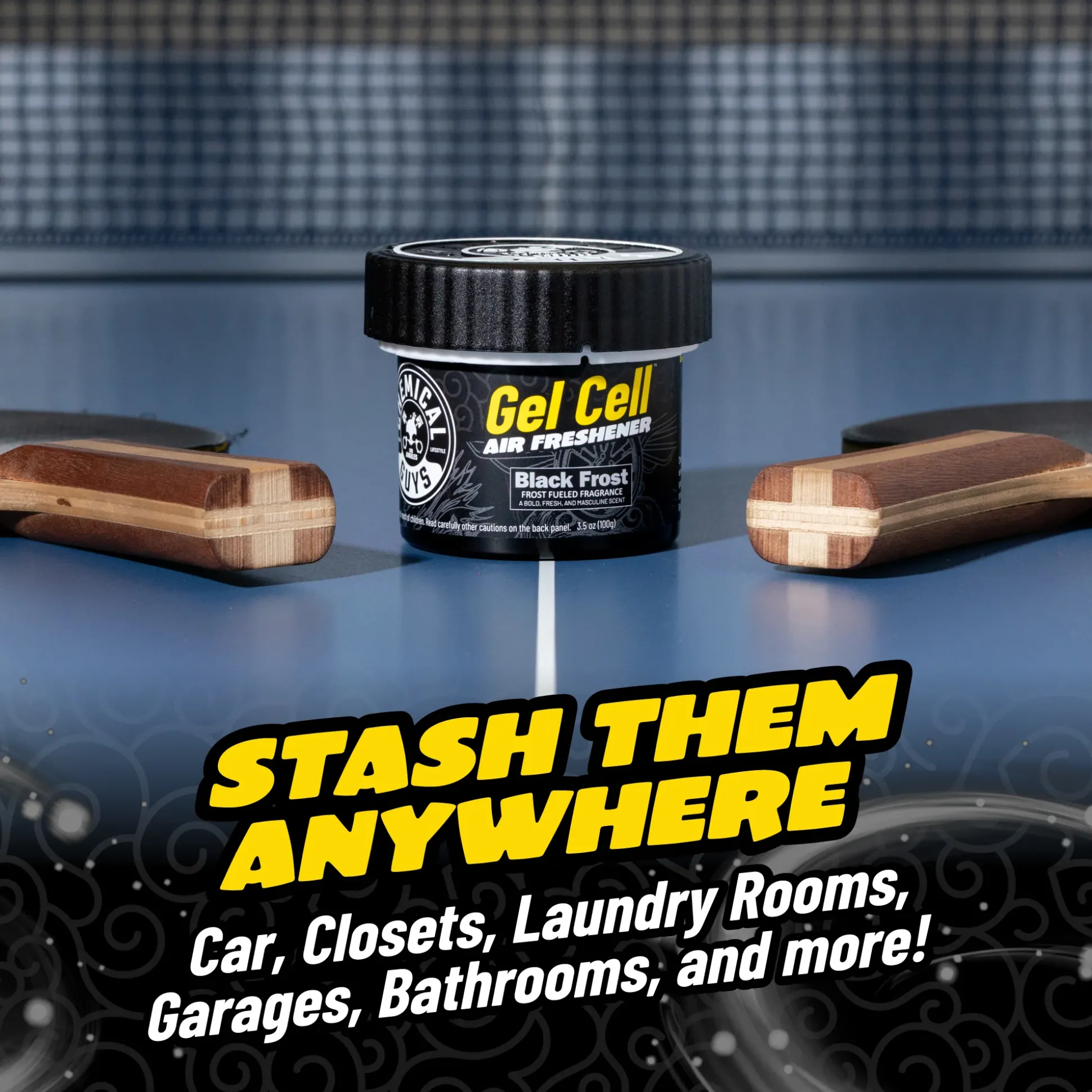 Black Frost Gel Cell Air Freshener