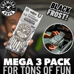 Black Frost Hanging Air Freshener Pack