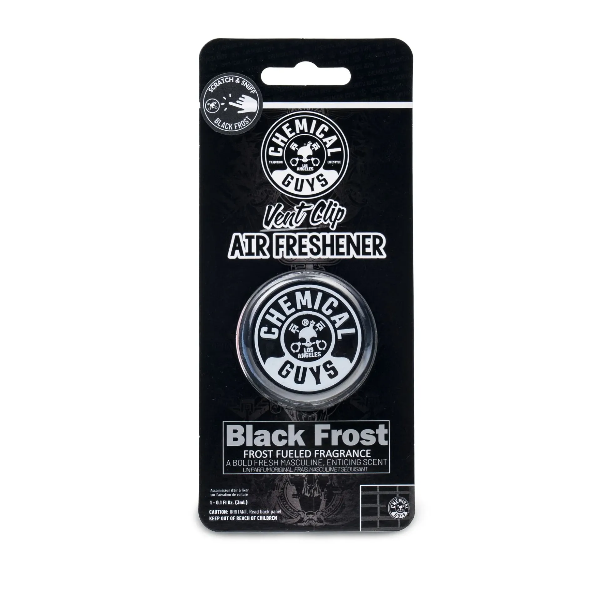 Black Frost Vent Clip Air Freshener