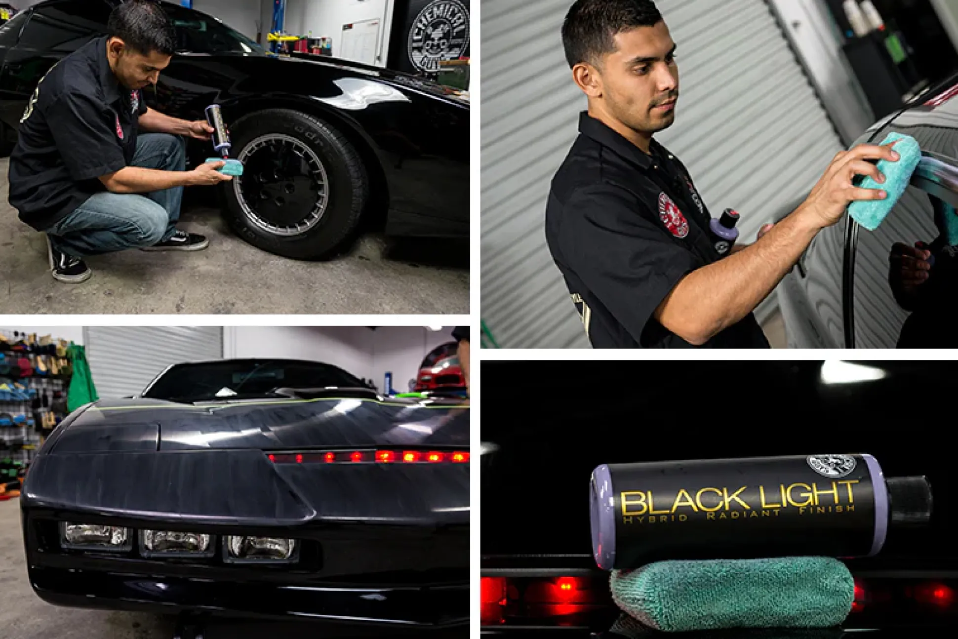 Black Light Glaze Hybrid Radiant Finish