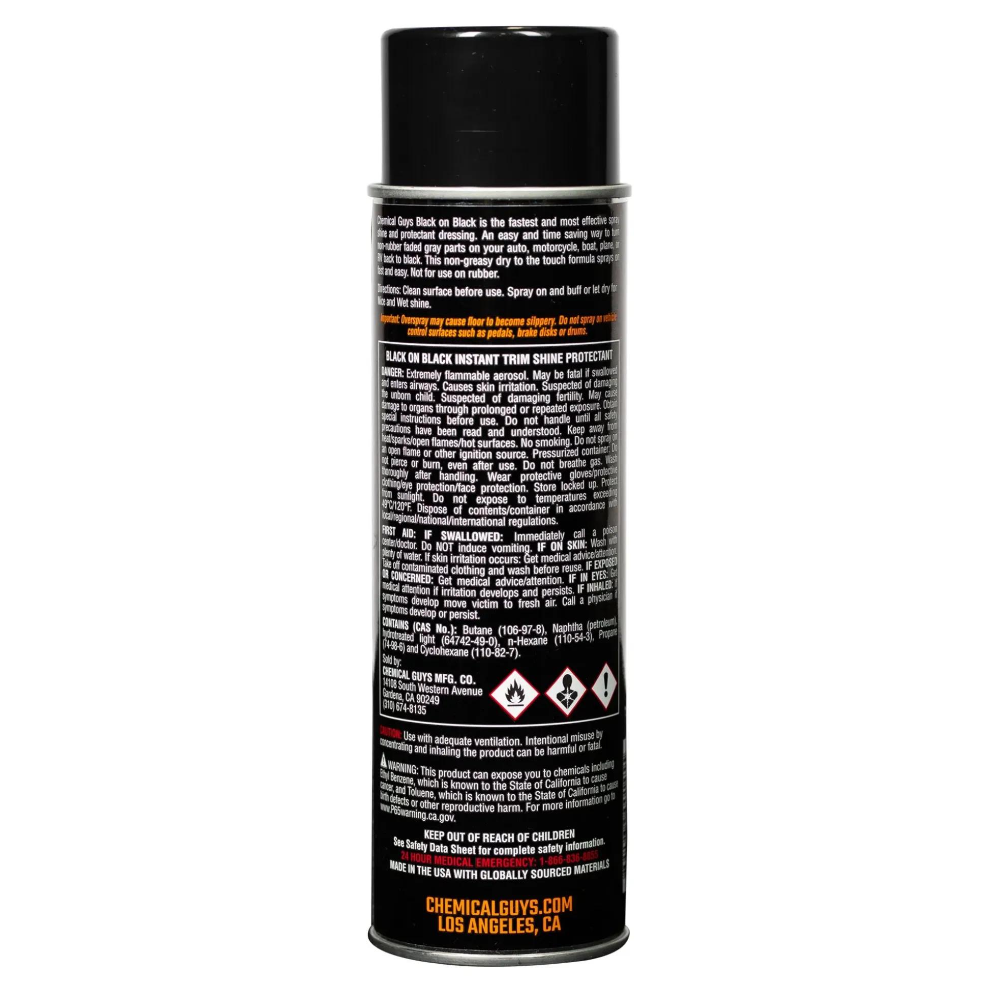 Black On Black Instant Shine