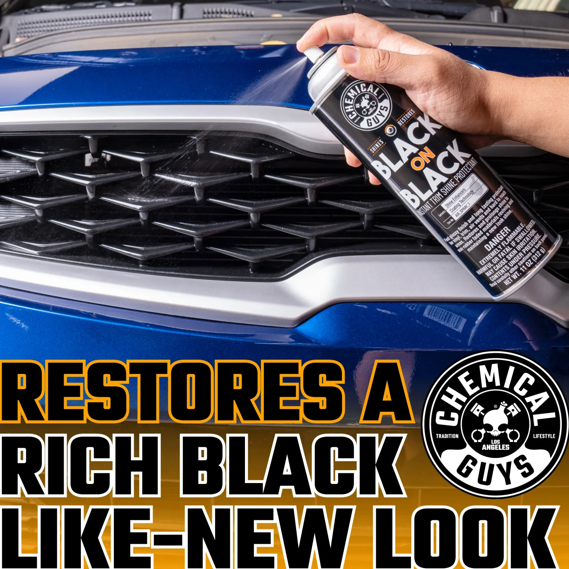 Black On Black Instant Shine