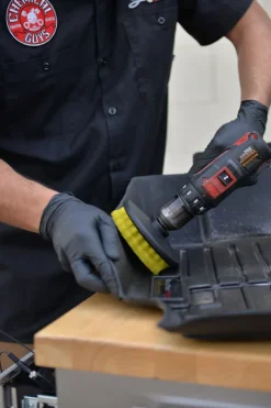 Carpet Brush with Drill Attachment