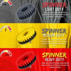 Chemical Guys Spinner Carpet Drill Brush, Medium Duty