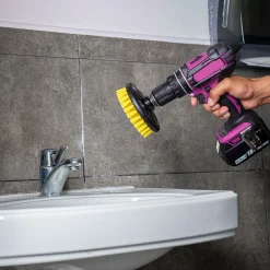 Chemical Guys Spinner Carpet Drill Brush, Medium Duty