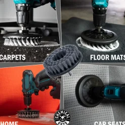 Chemical Guys Spinner Multi-Surface Drill Brush, Light Duty