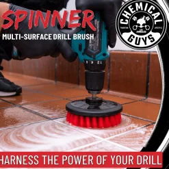 Chemical Guys Spinner Multi-Surface Drill Brush Heavy Duty