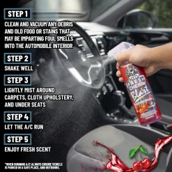 Cherry Blast Air Freshener Spray & Hanging Kit