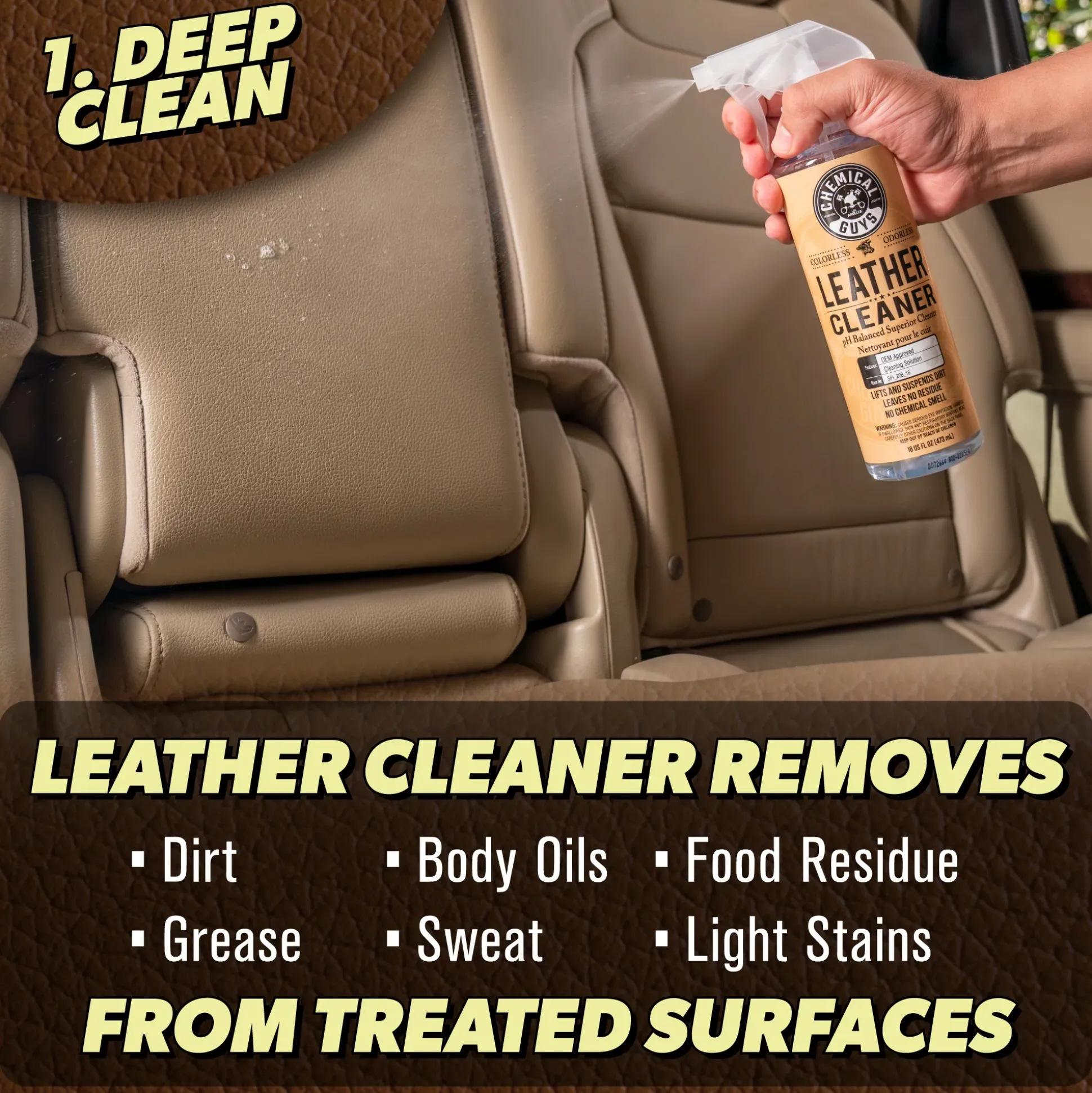 Clean, Condition, & Maintain Leather Care Kit