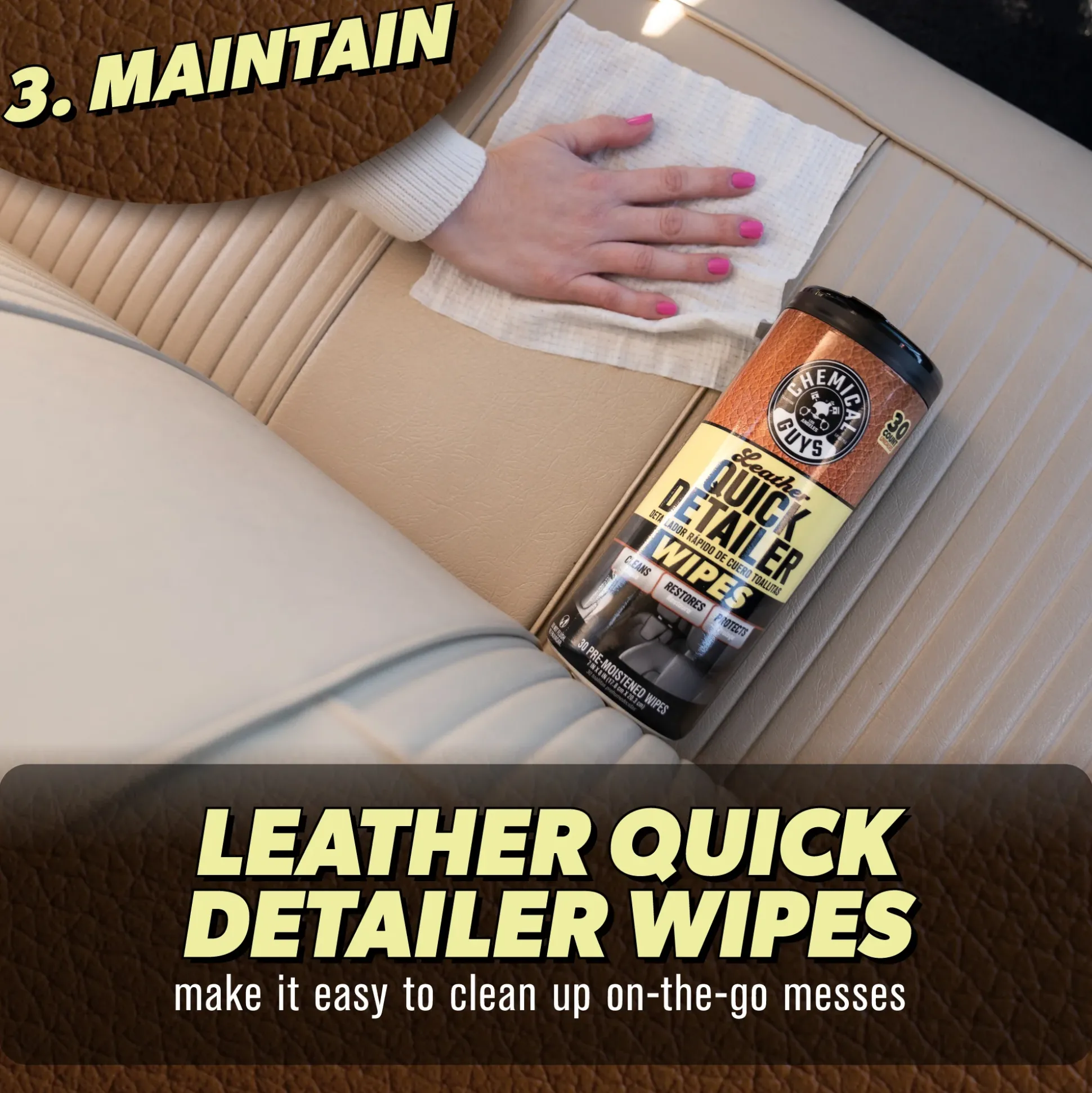Clean, Condition, & Maintain Leather Care Kit