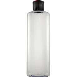 Clear Secondary Bottle w/ Black Spout