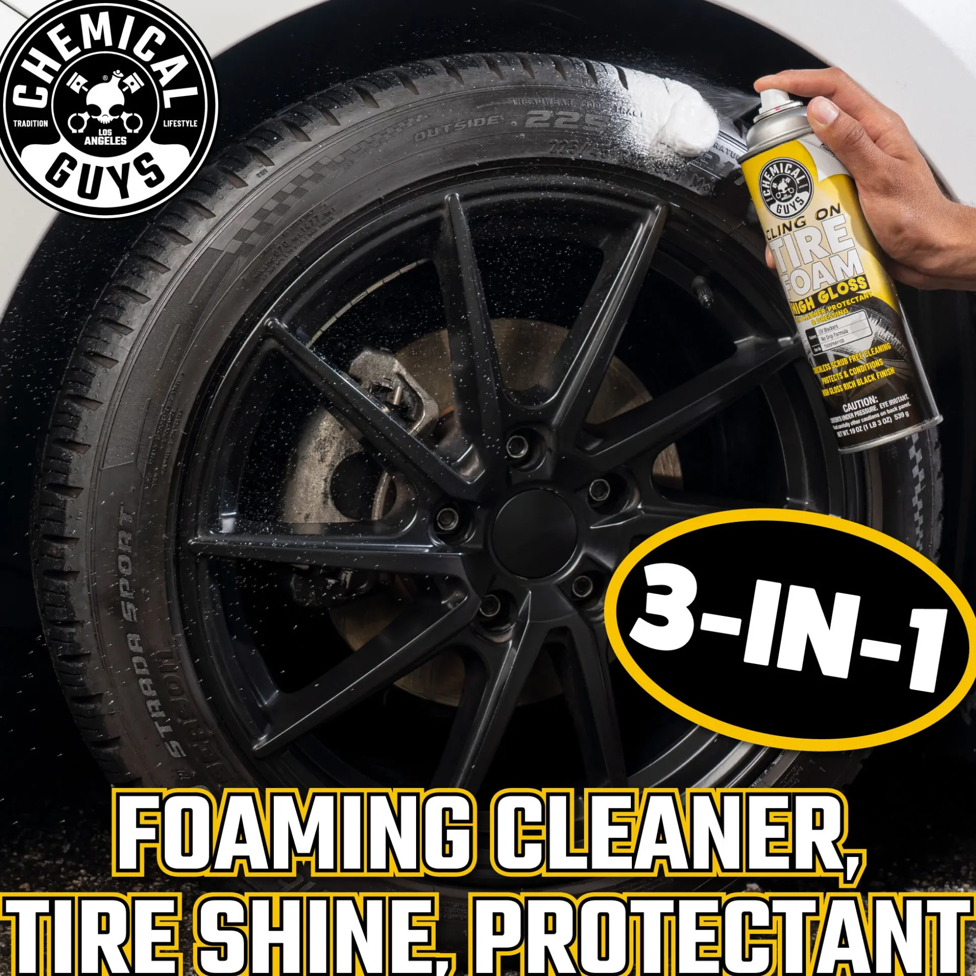 Cling On Tire Foam