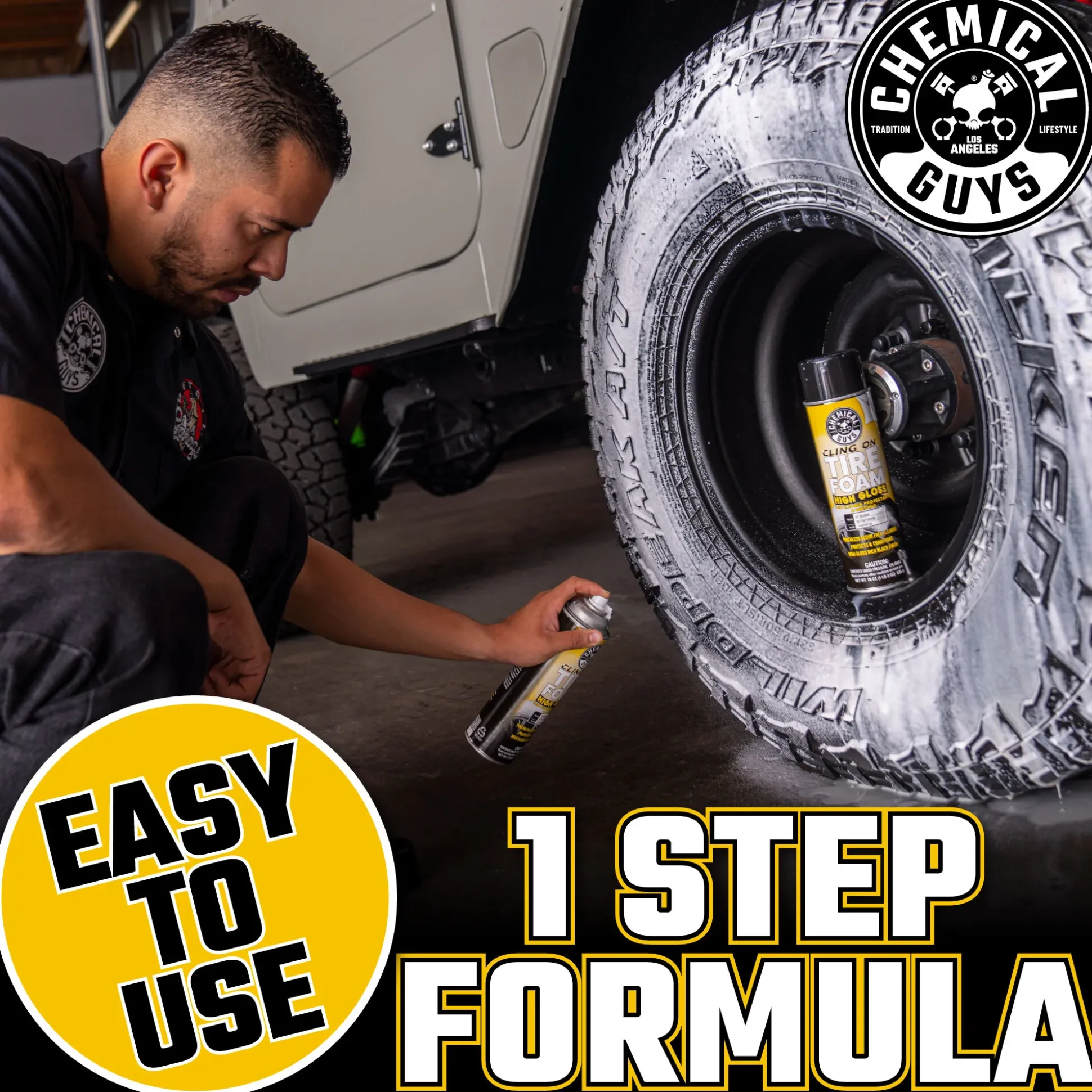 Cling On Tire Foam