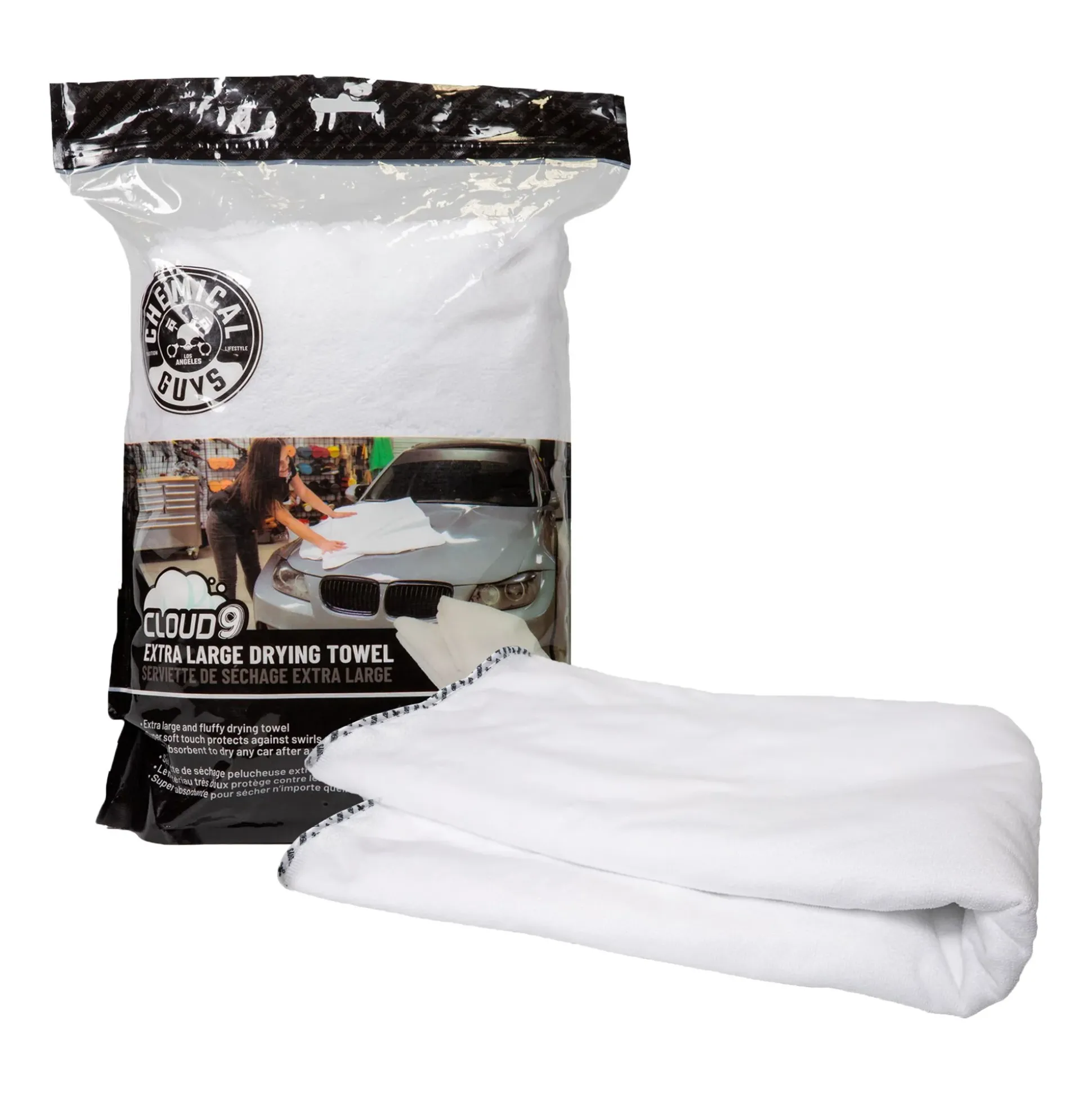 Cloud 9 Extra Large Microfiber Drying Towel 52" x 36"