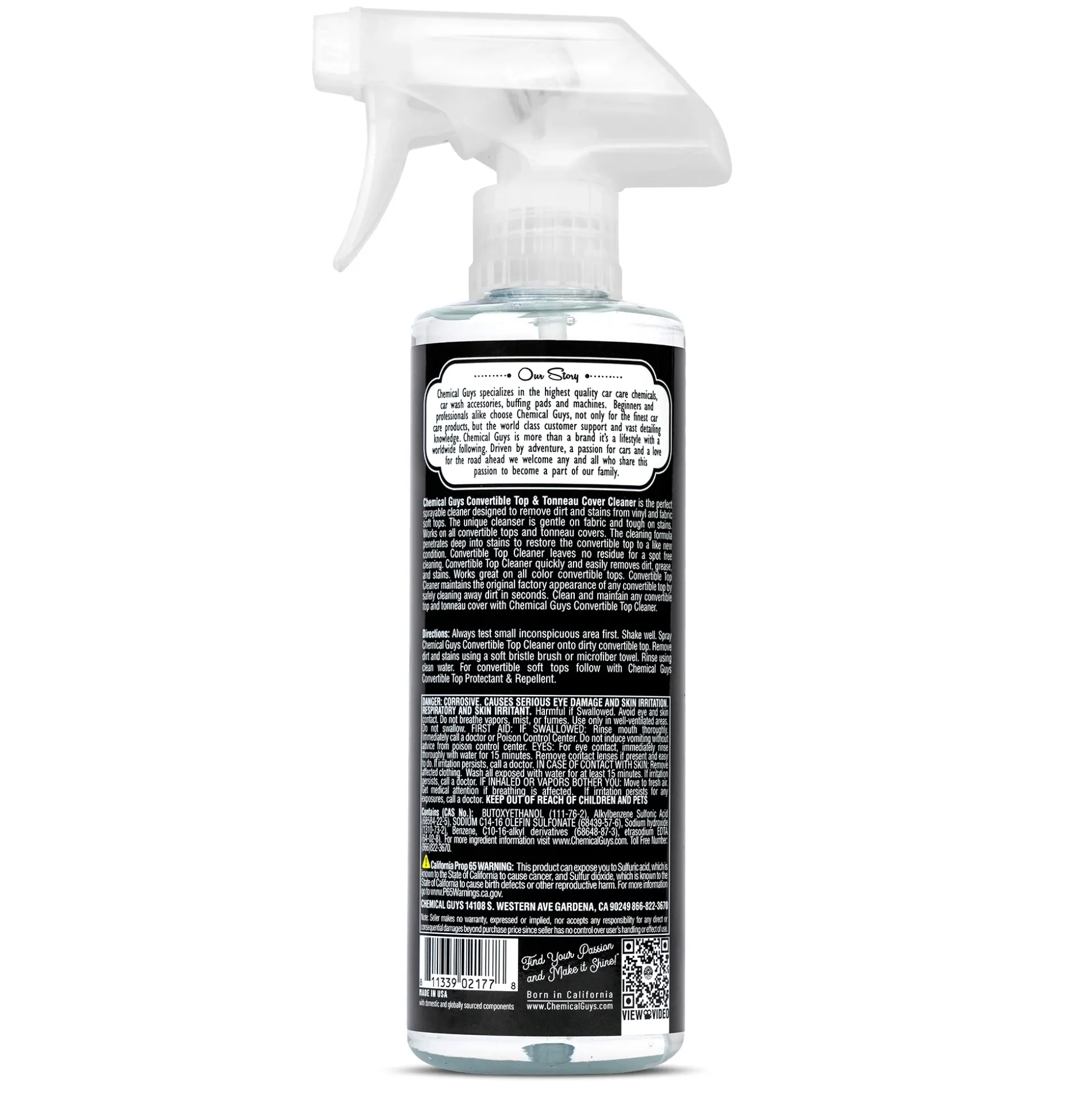 Convertible Top Cleaner