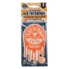 Creamy Orange Swirl Hanging Air Freshener