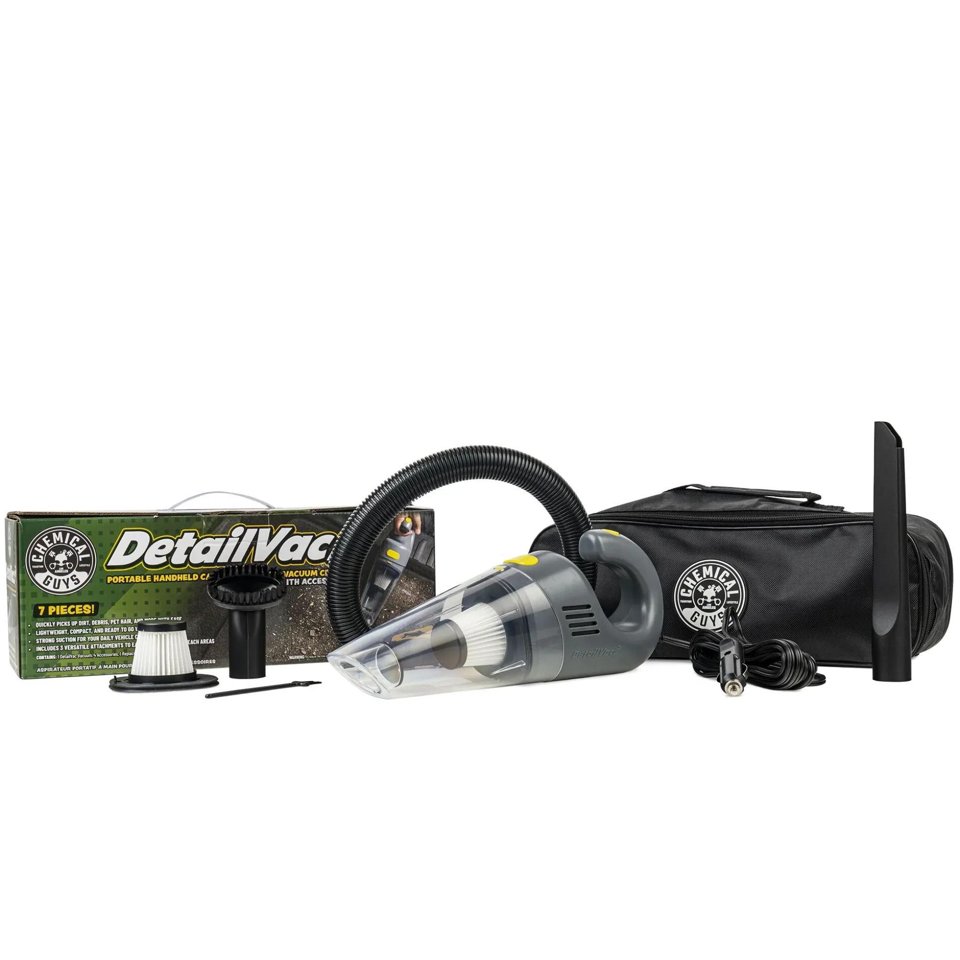 DetailVac Corded Handheld Car Vacuum Cleaner