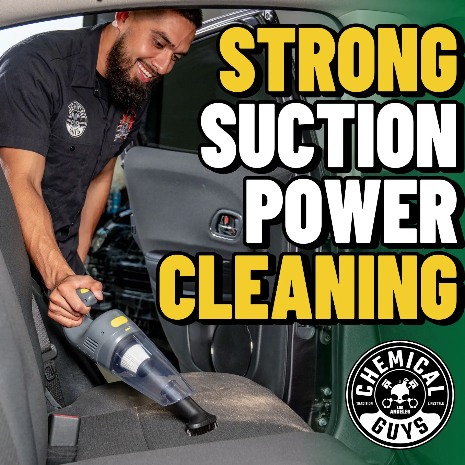 DetailVac Corded Handheld Car Vacuum Cleaner