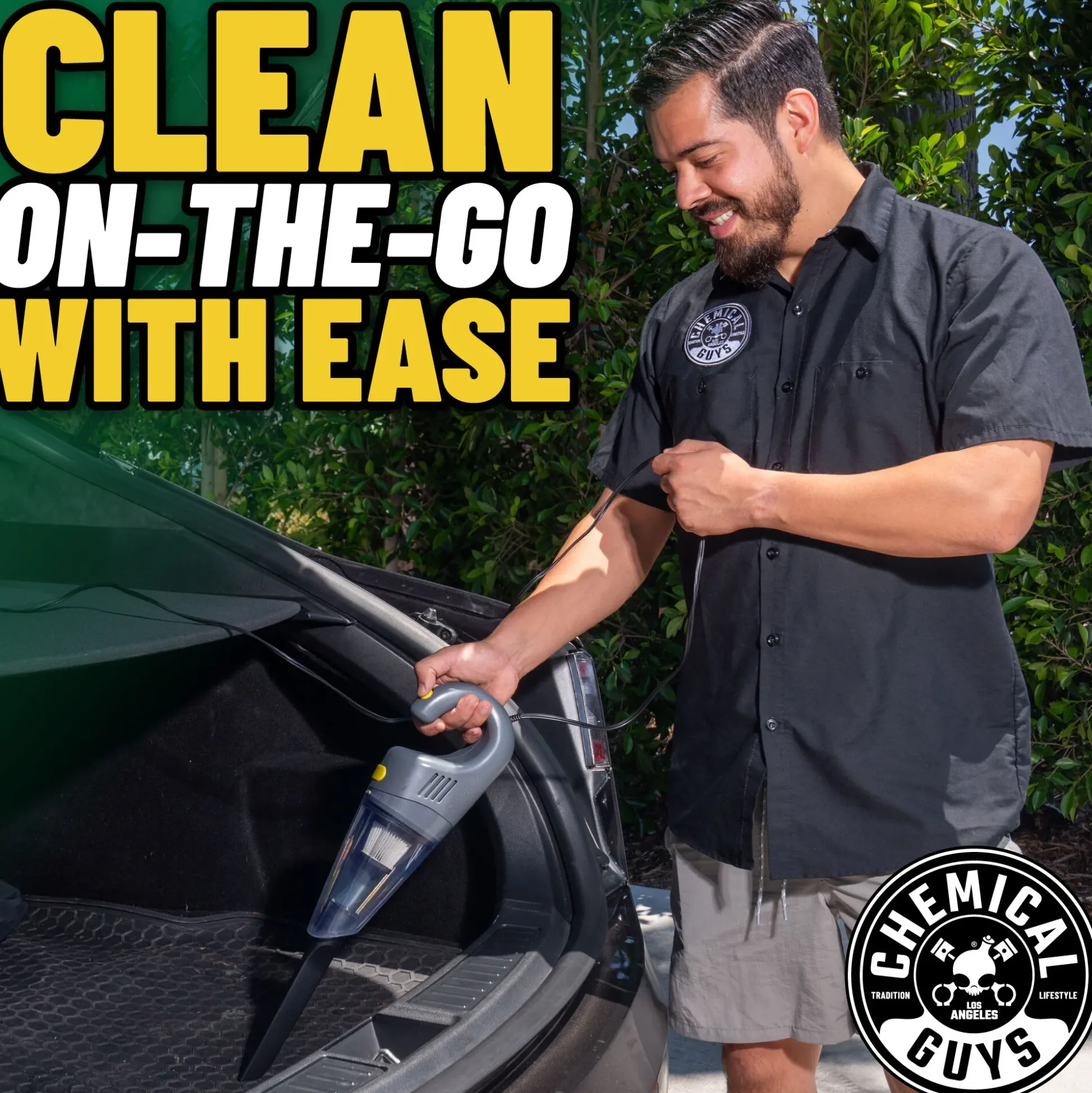 DetailVac Corded Handheld Car Vacuum Cleaner