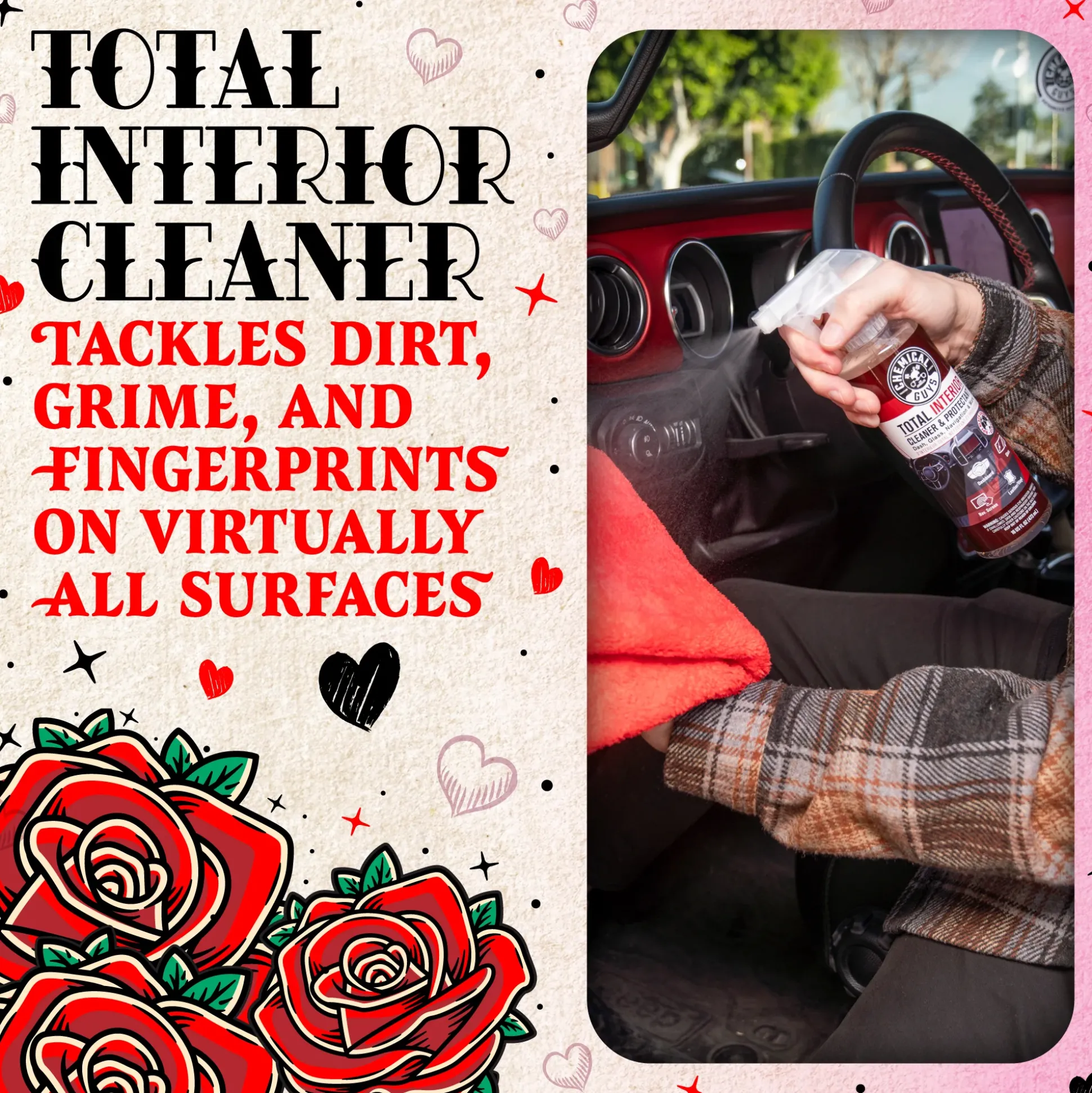 Dozen Roses Clean & Maintain Gift Kit