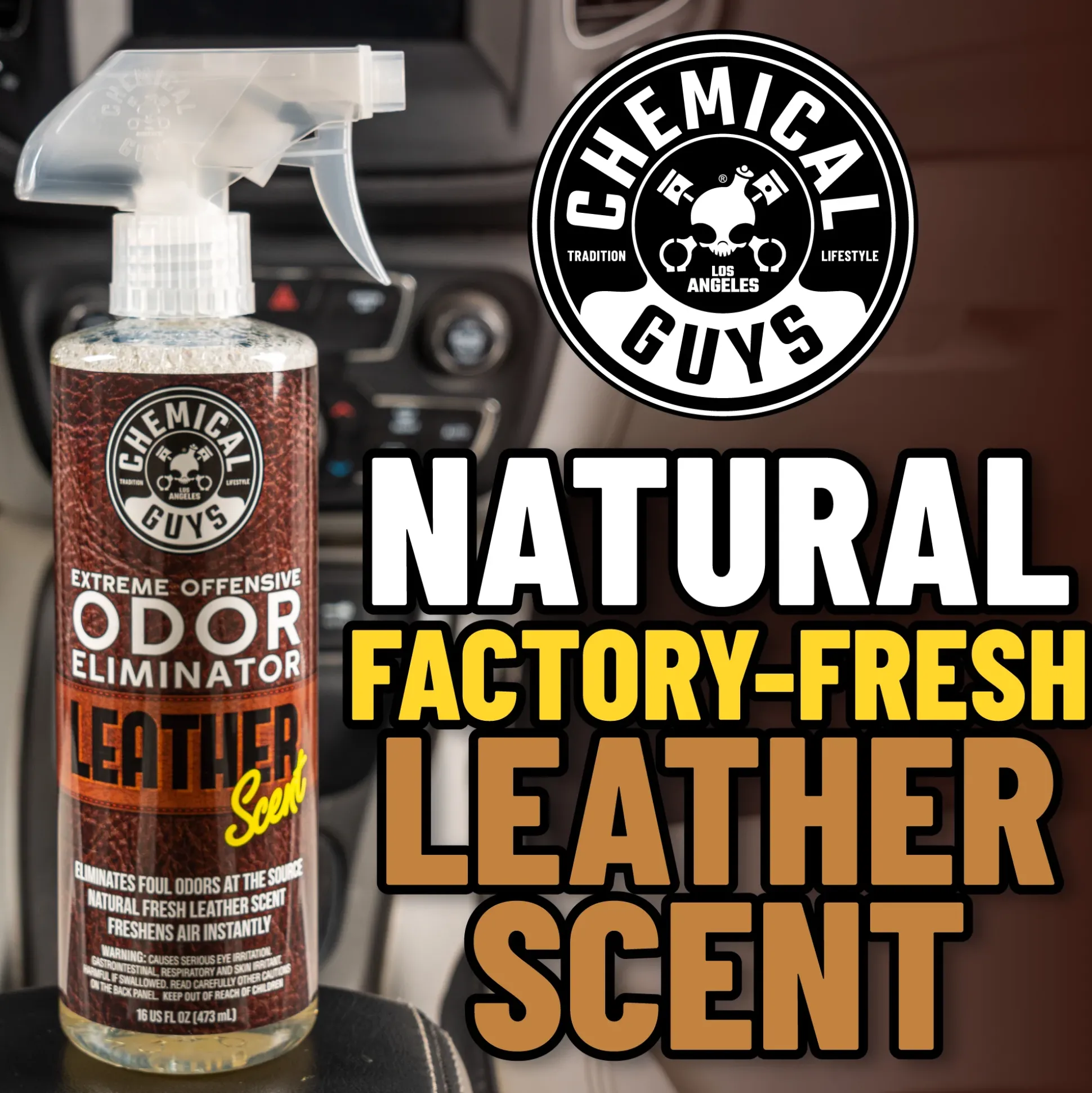 Extreme Offensive Odor Eliminator Leather Scent