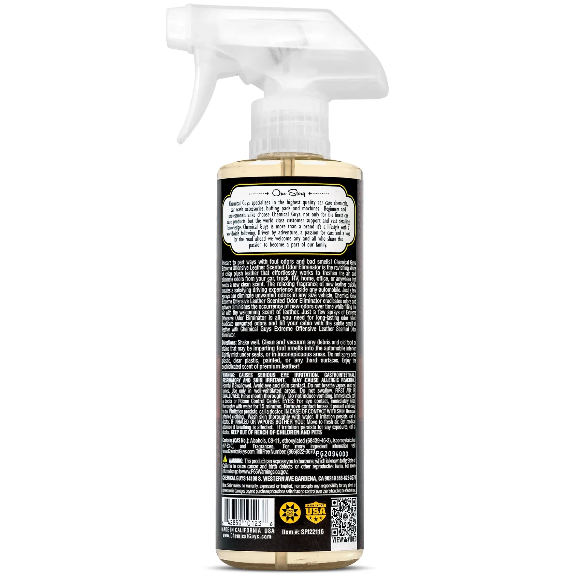 Extreme Offensive Odor Eliminator Leather Scent