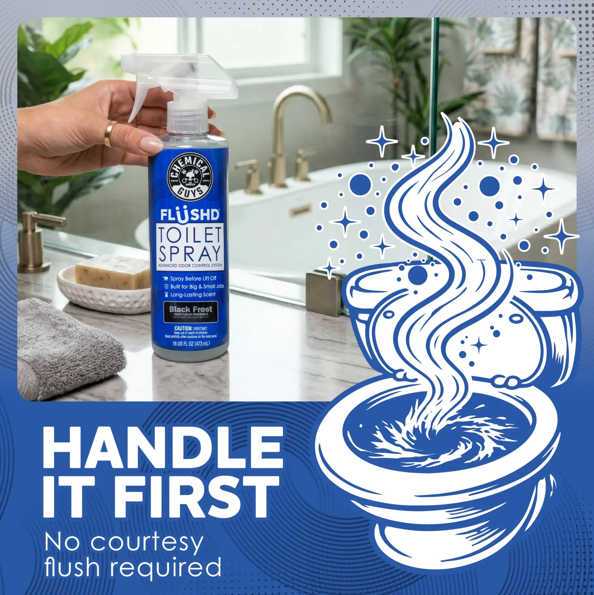 Flüshd™ Toilet Spray
