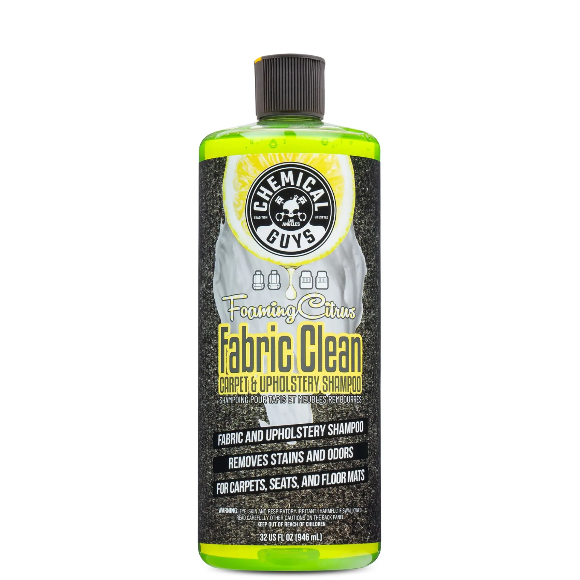 Foaming Citrus Fabric Clean Carpet & Upholstery Shampoo