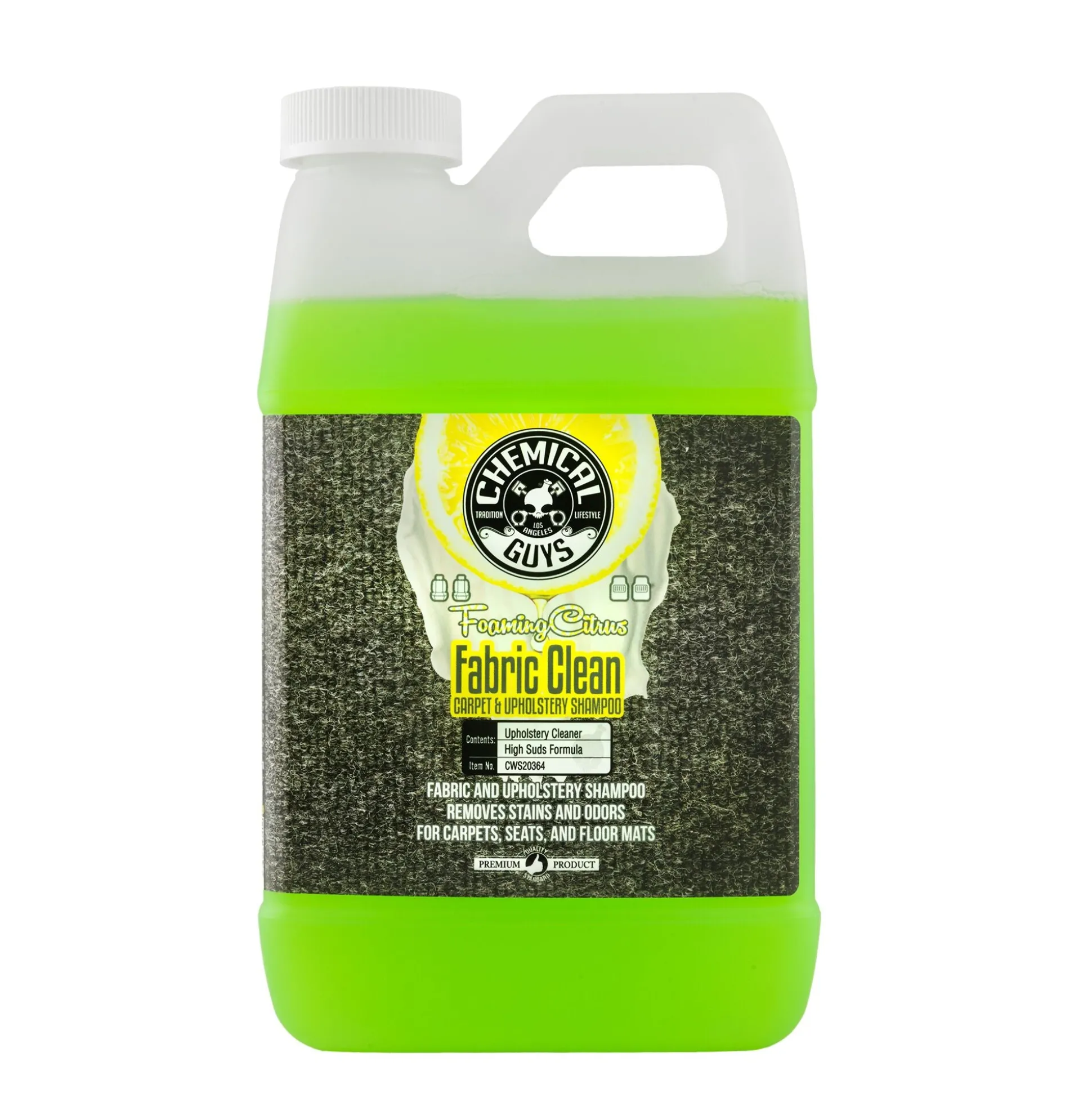 Foaming Citrus Fabric Clean Carpet & Upholstery Shampoo