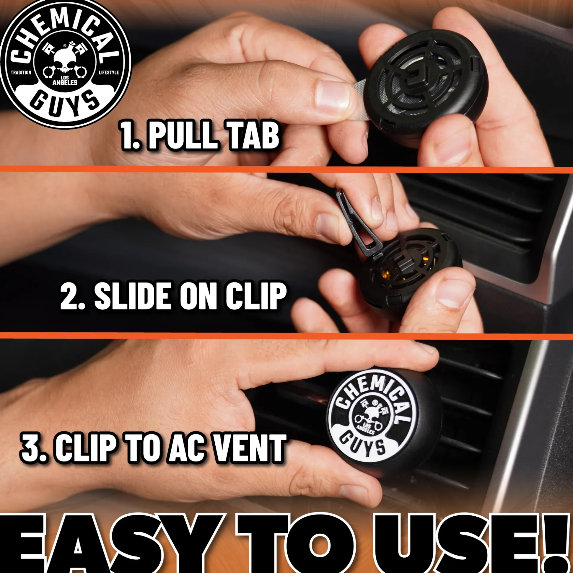 Forbidden Paradise Tropical Vent Clip Air Freshener