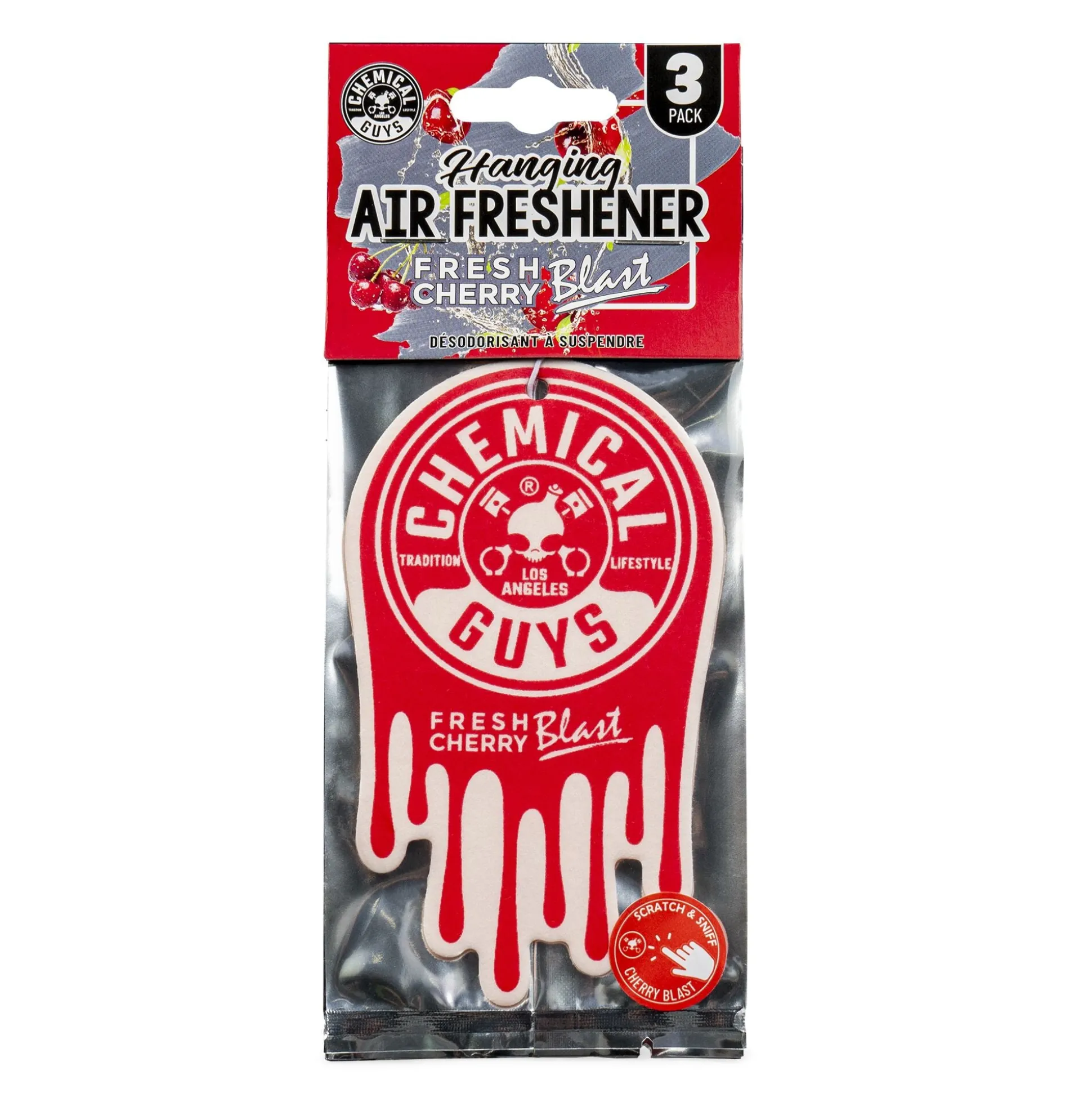 Fresh Cherry Blast Hanging Air Freshener 3-Pack