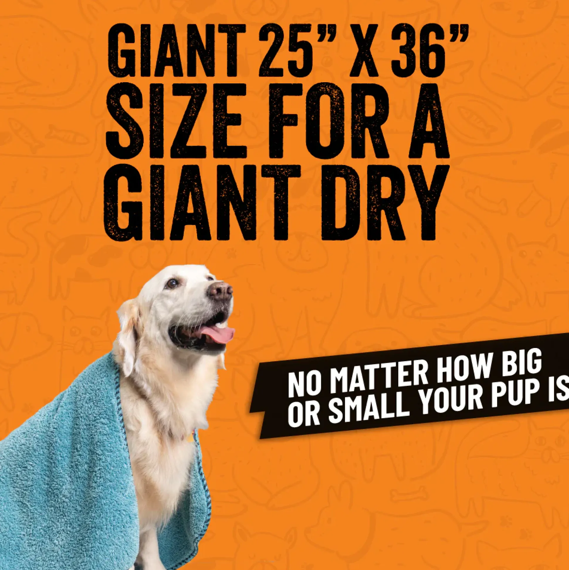 Furrocious Microfiber Pet Towel