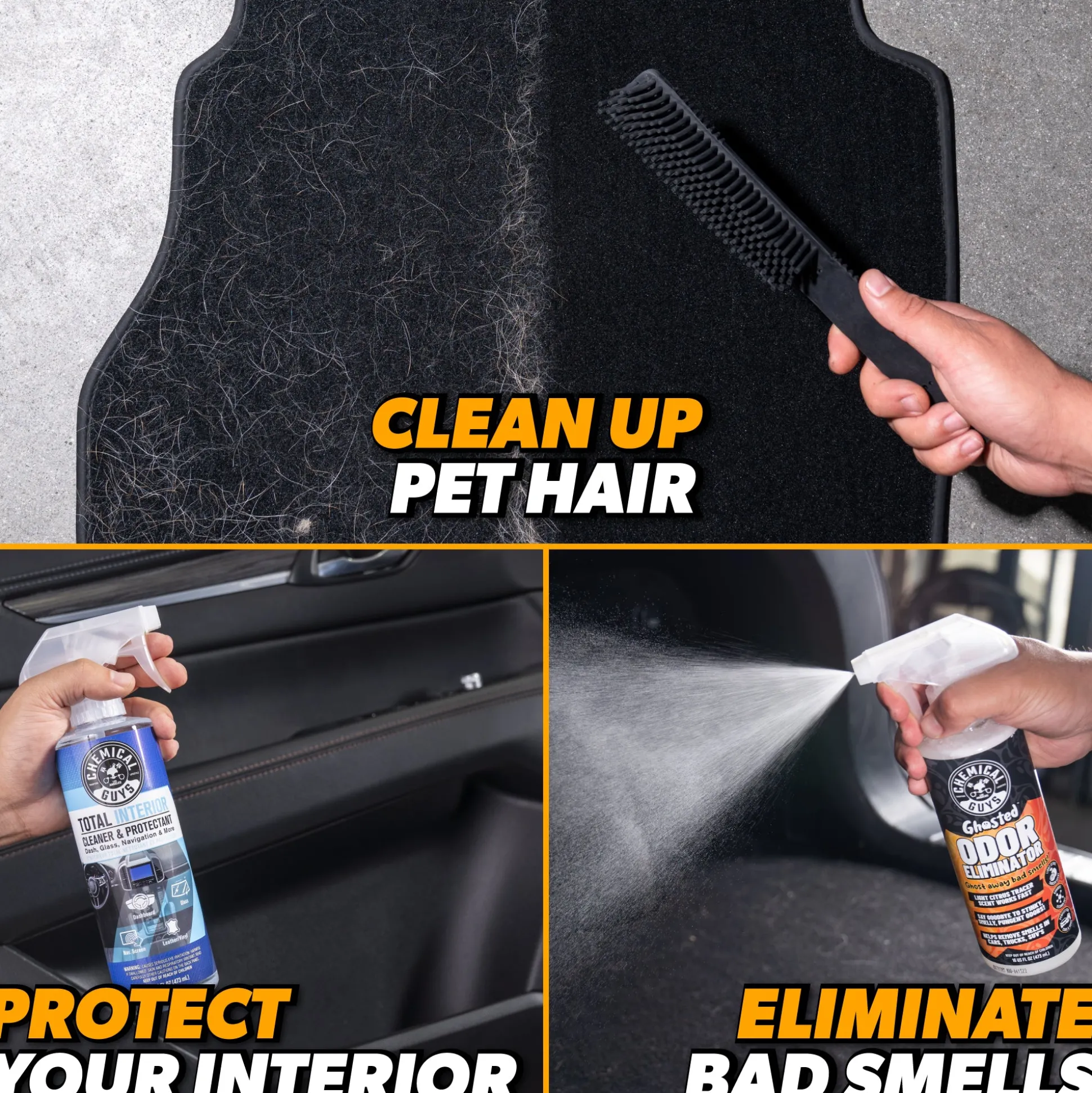 Furry Friend Interior Cleaning Kit