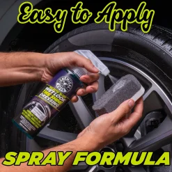 Galactic Black Wet Look Tire Shine Dressing
