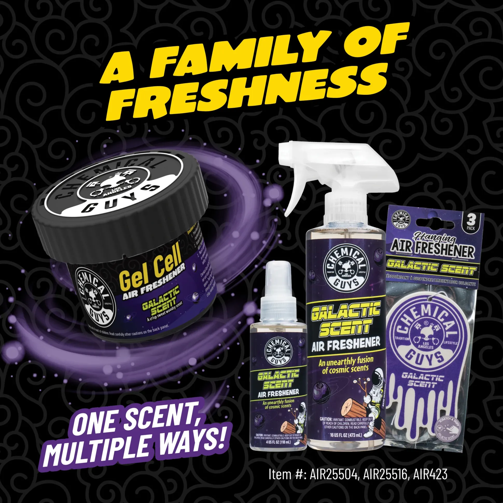 Galactic Scent Gel Cell Air Freshener