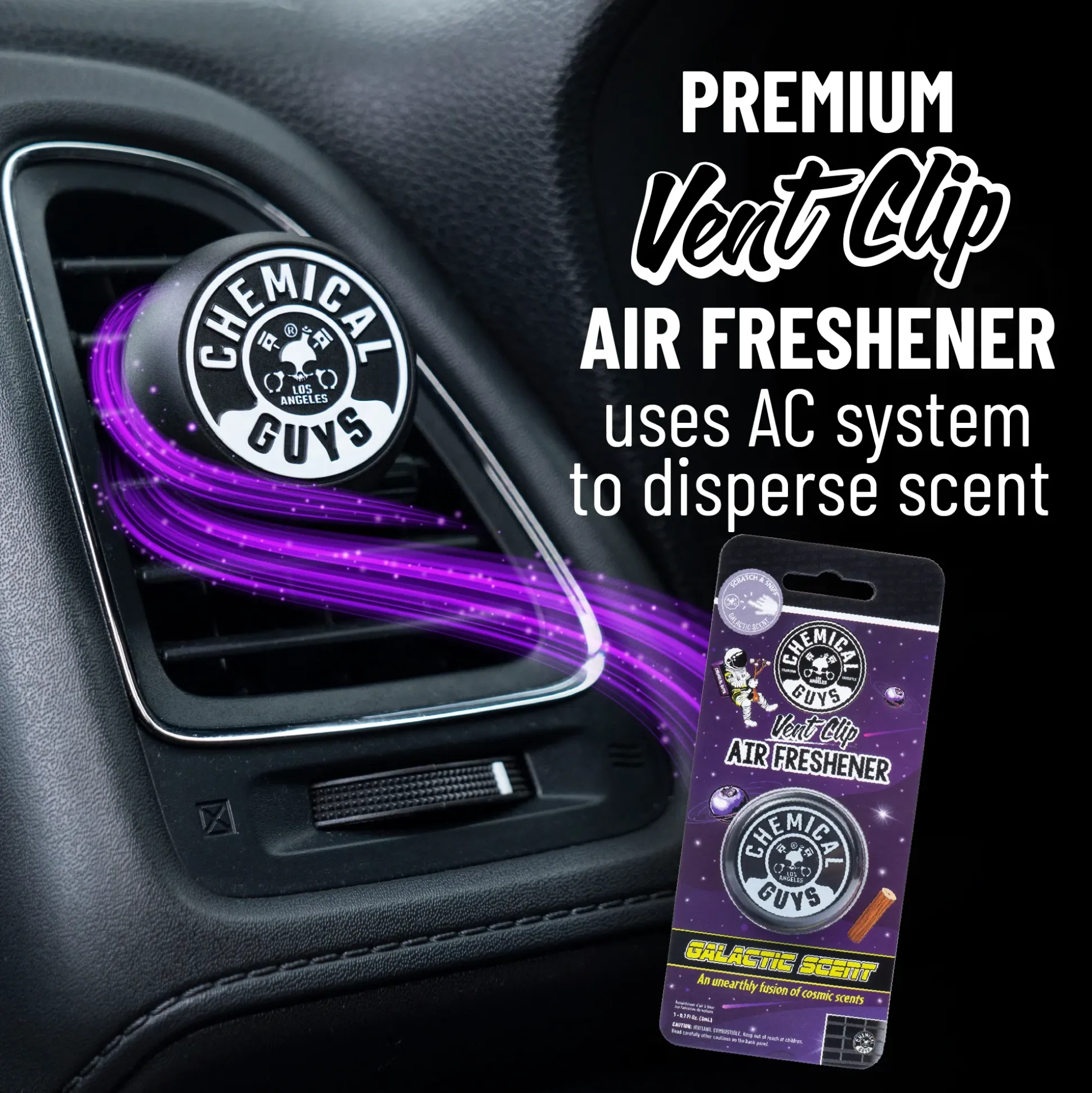 Galactic Vent Clip Air Freshener