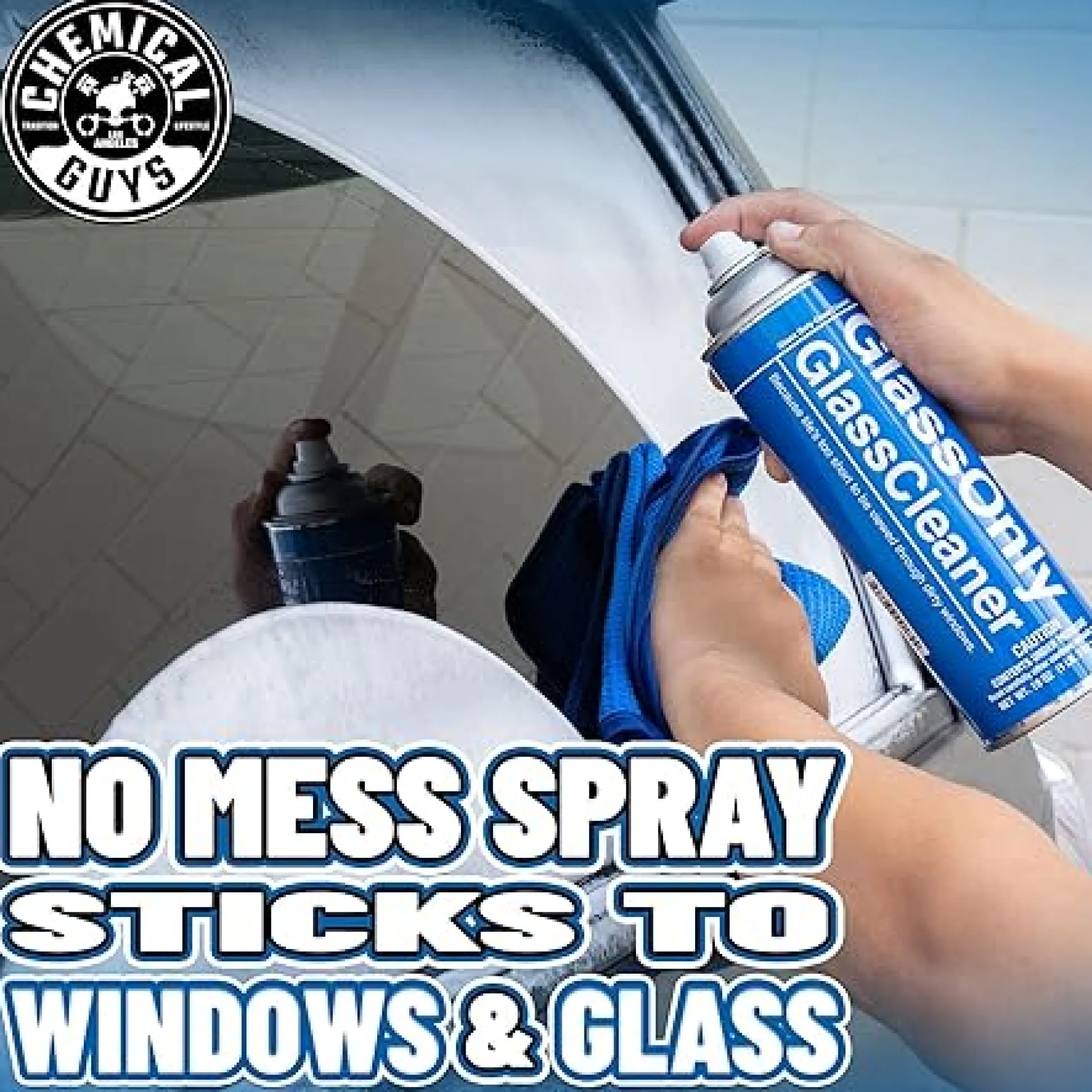 Glass Only Easy to Use Foaming Aerosol Cleaner Spray