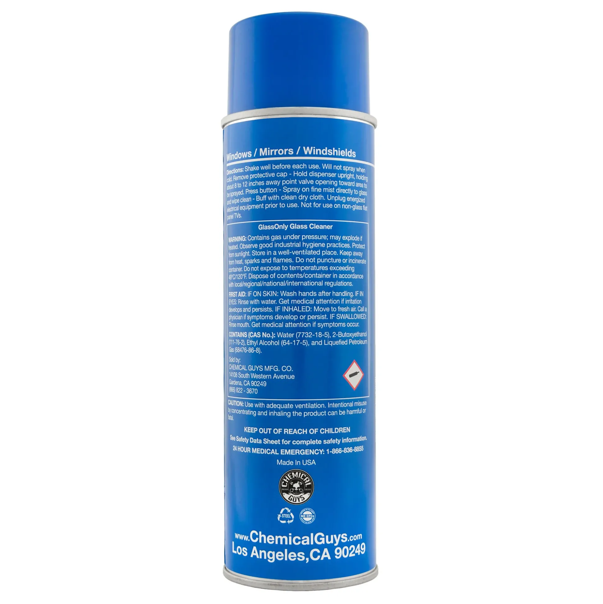 Glass Only Easy to Use Foaming Aerosol Cleaner Spray