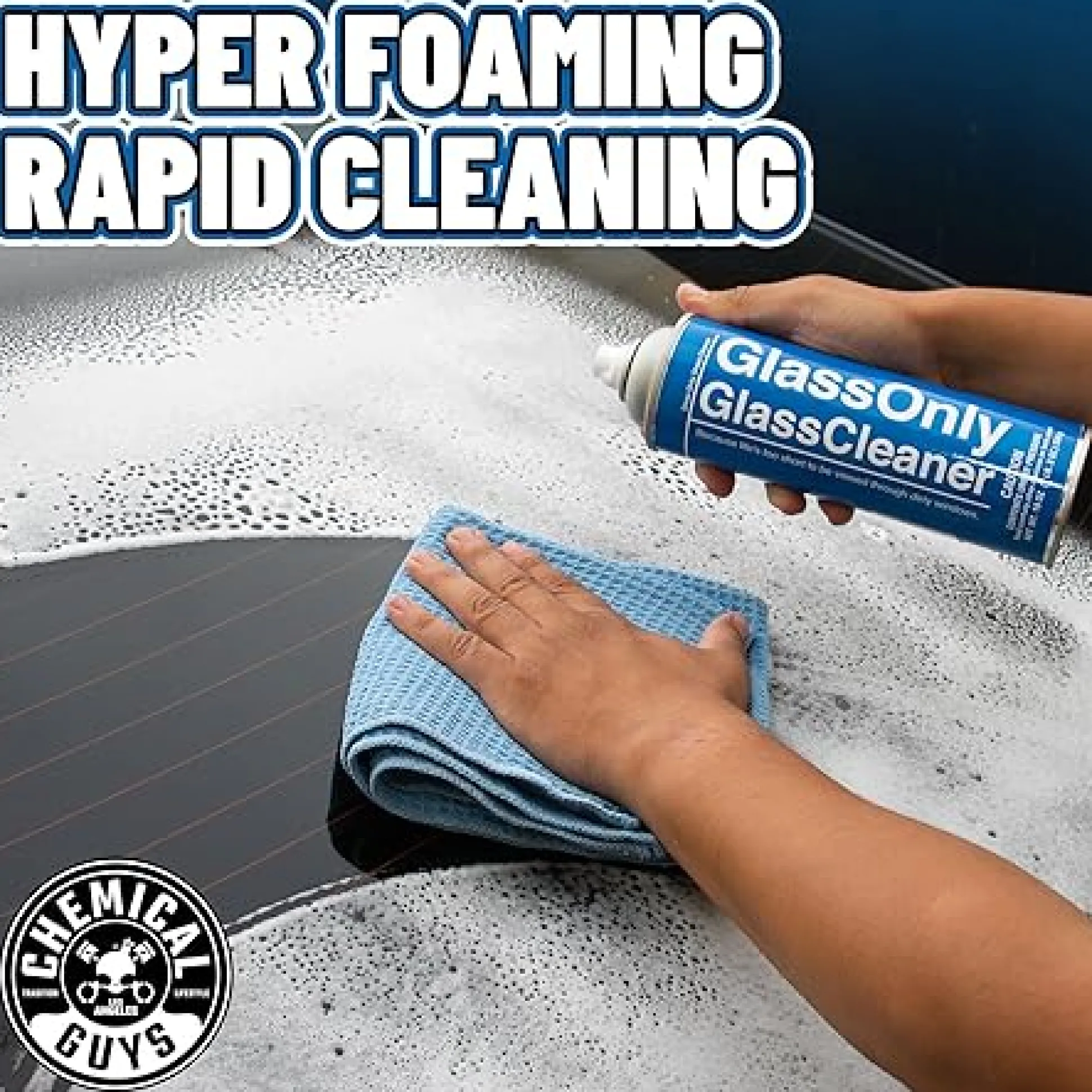 Glass Only Easy to Use Foaming Aerosol Cleaner Spray