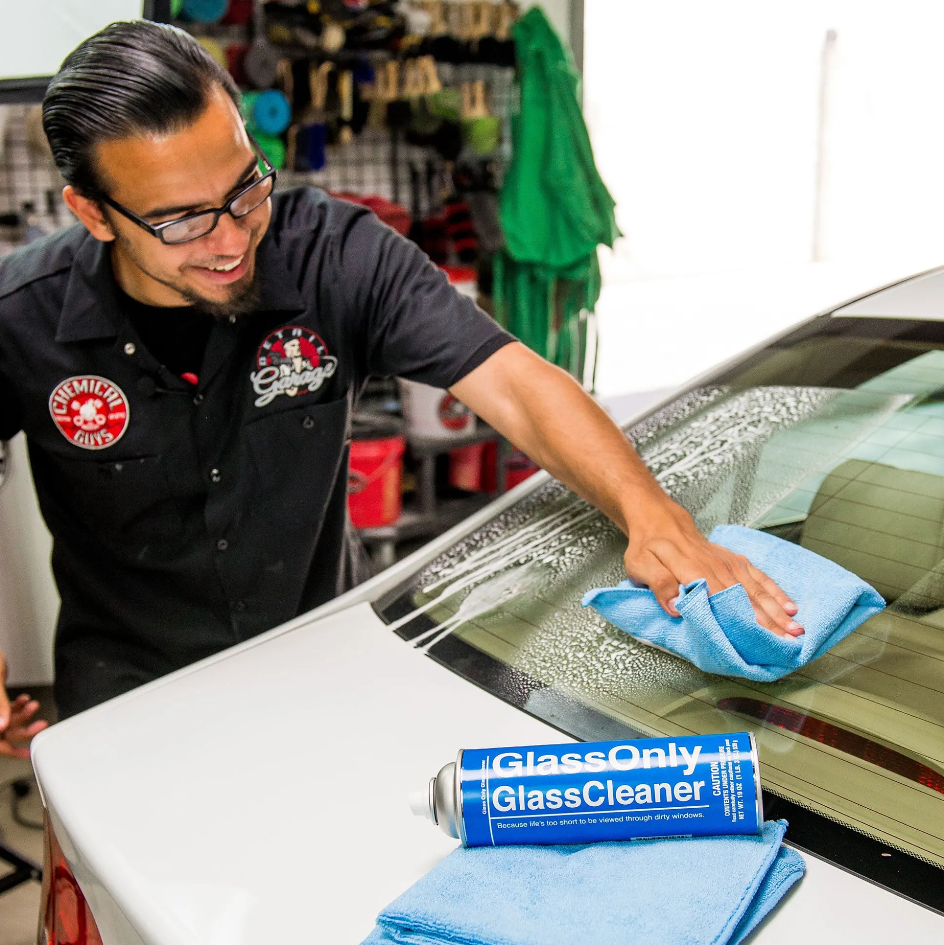 Glass Only Easy to Use Foaming Aerosol Cleaner Spray