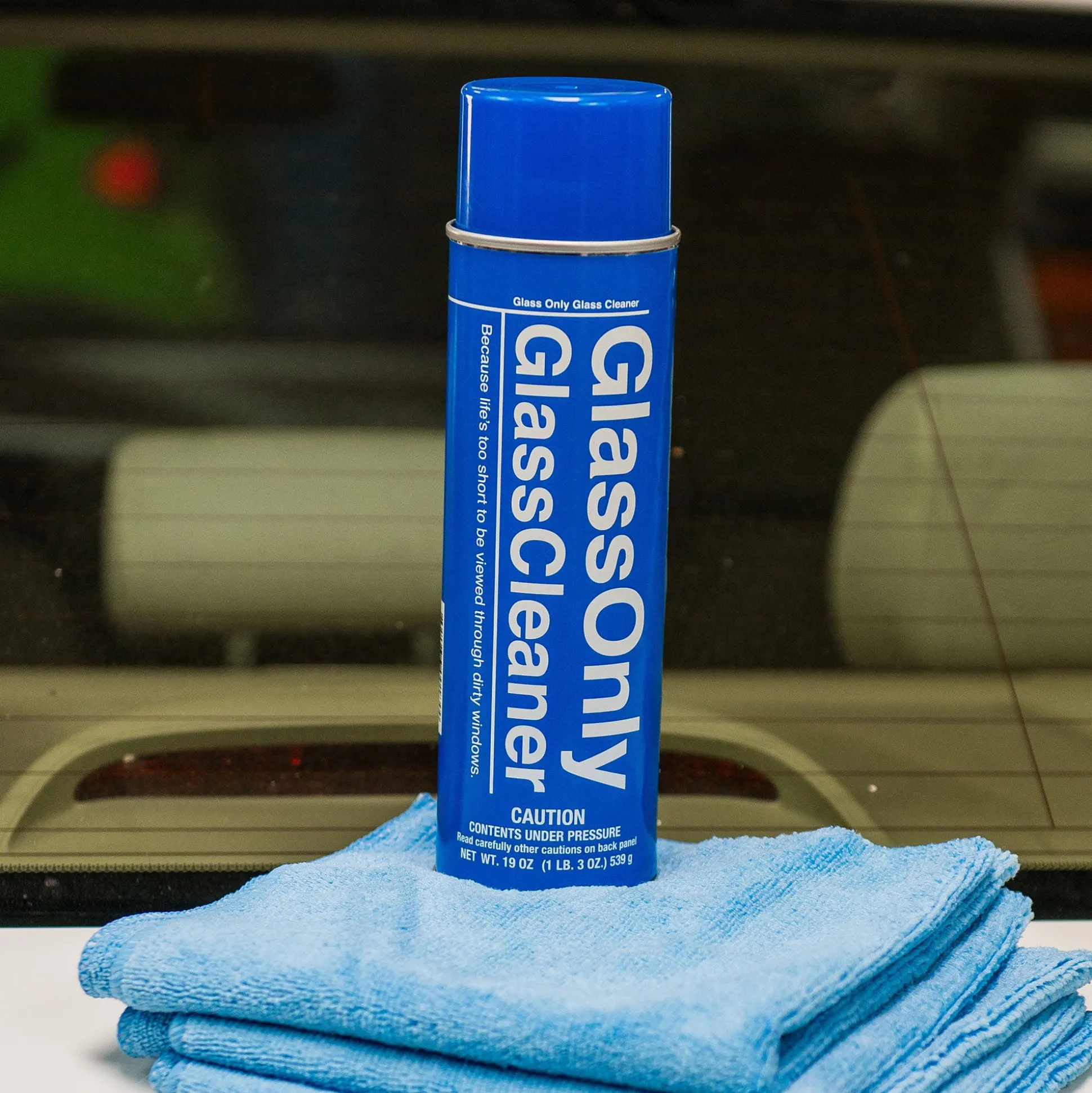 Glass Only Easy to Use Foaming Aerosol Cleaner Spray