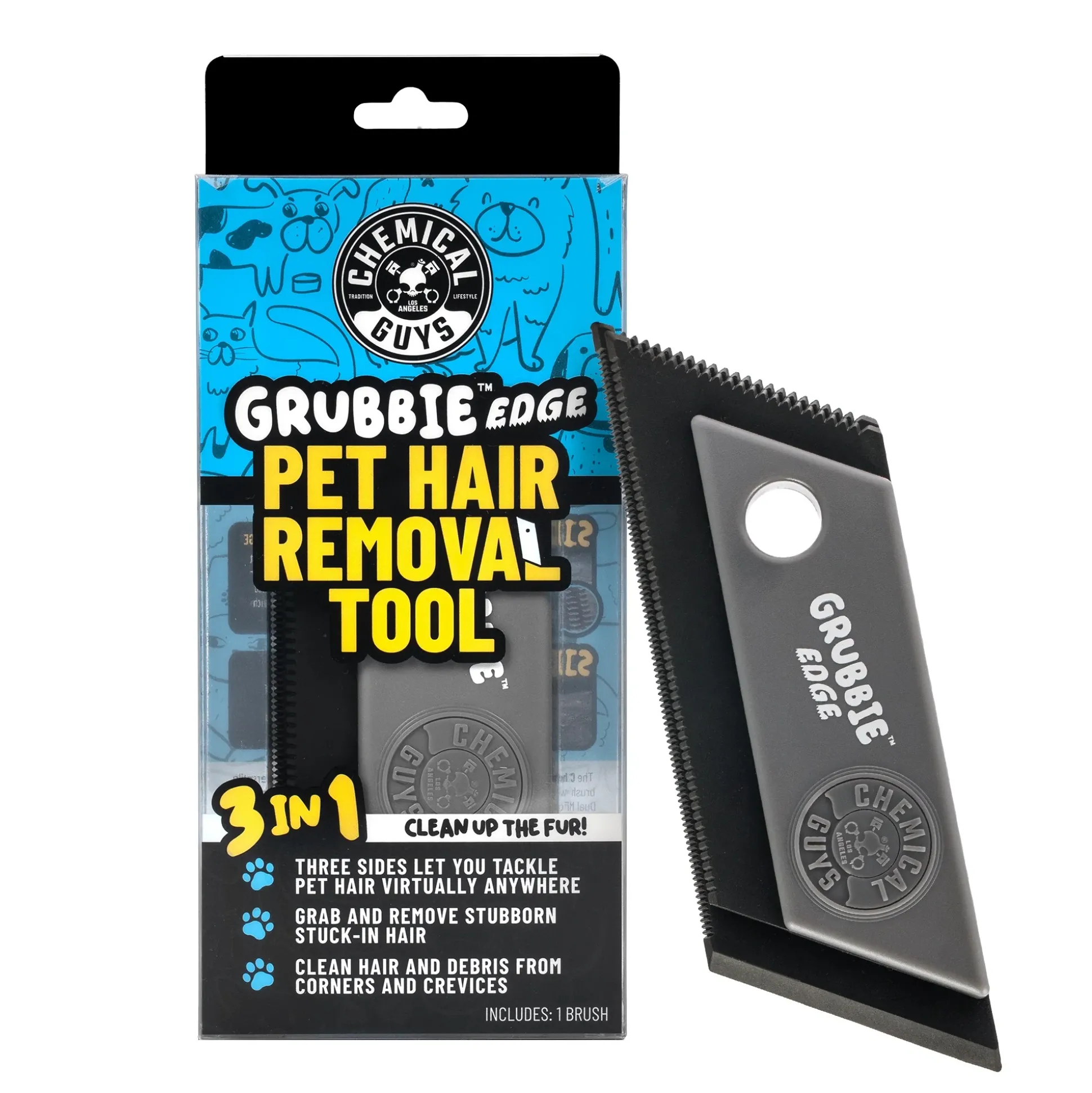 Grubbie Edge Pet Hair Removal Tool