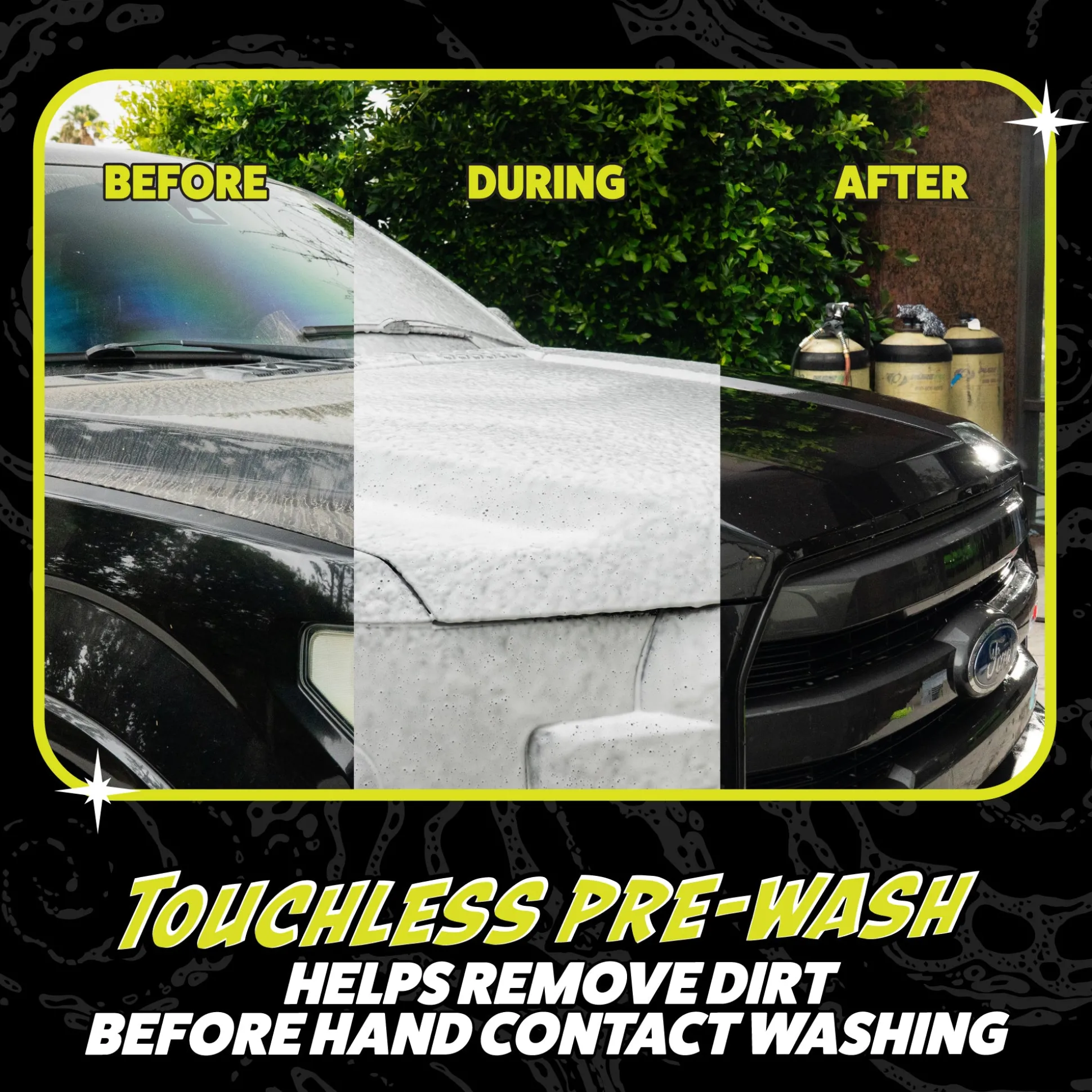 Hands Off Touchless Pre-Wash Snow Foam