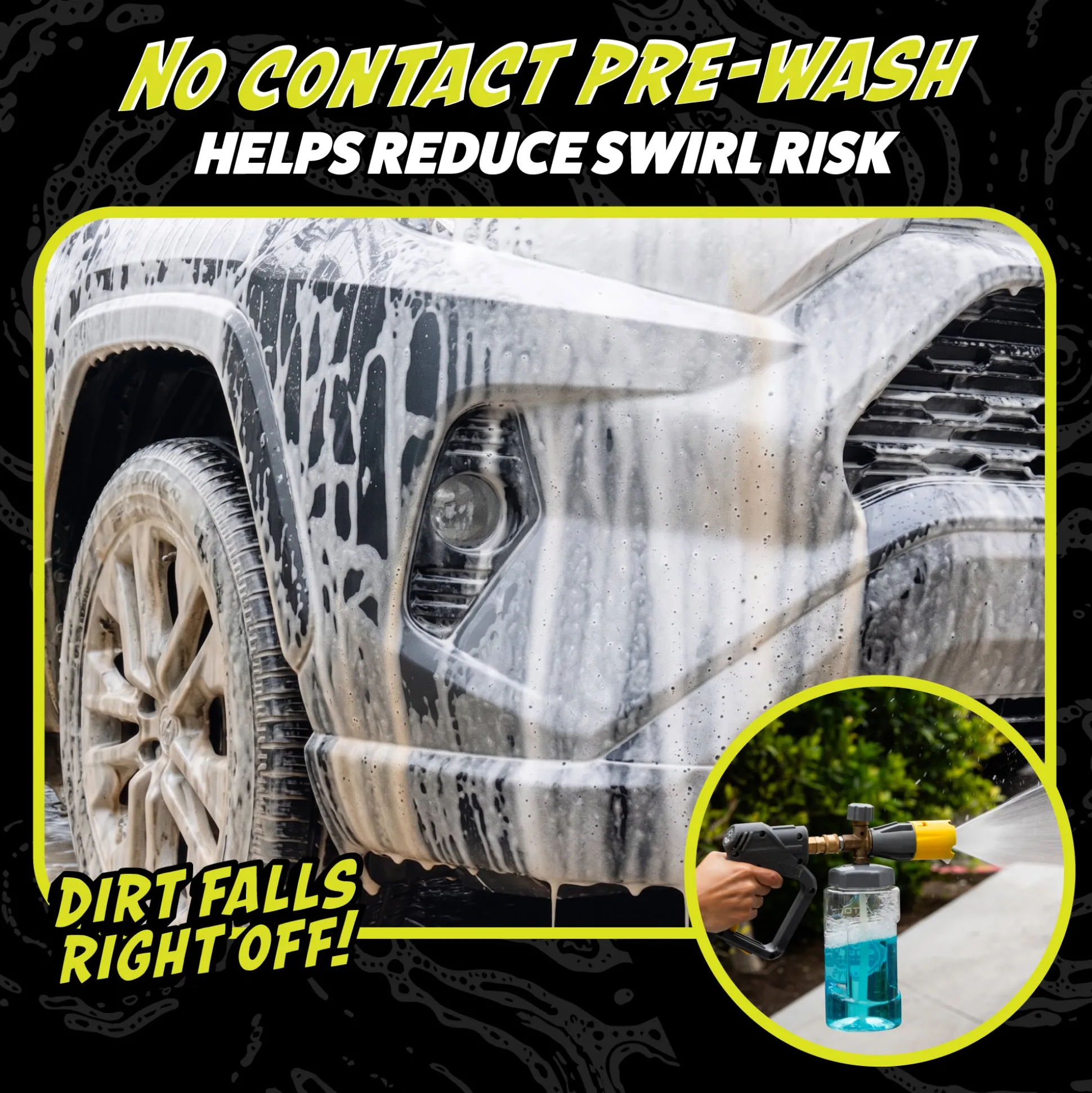 Hands Off Touchless Pre-Wash Snow Foam