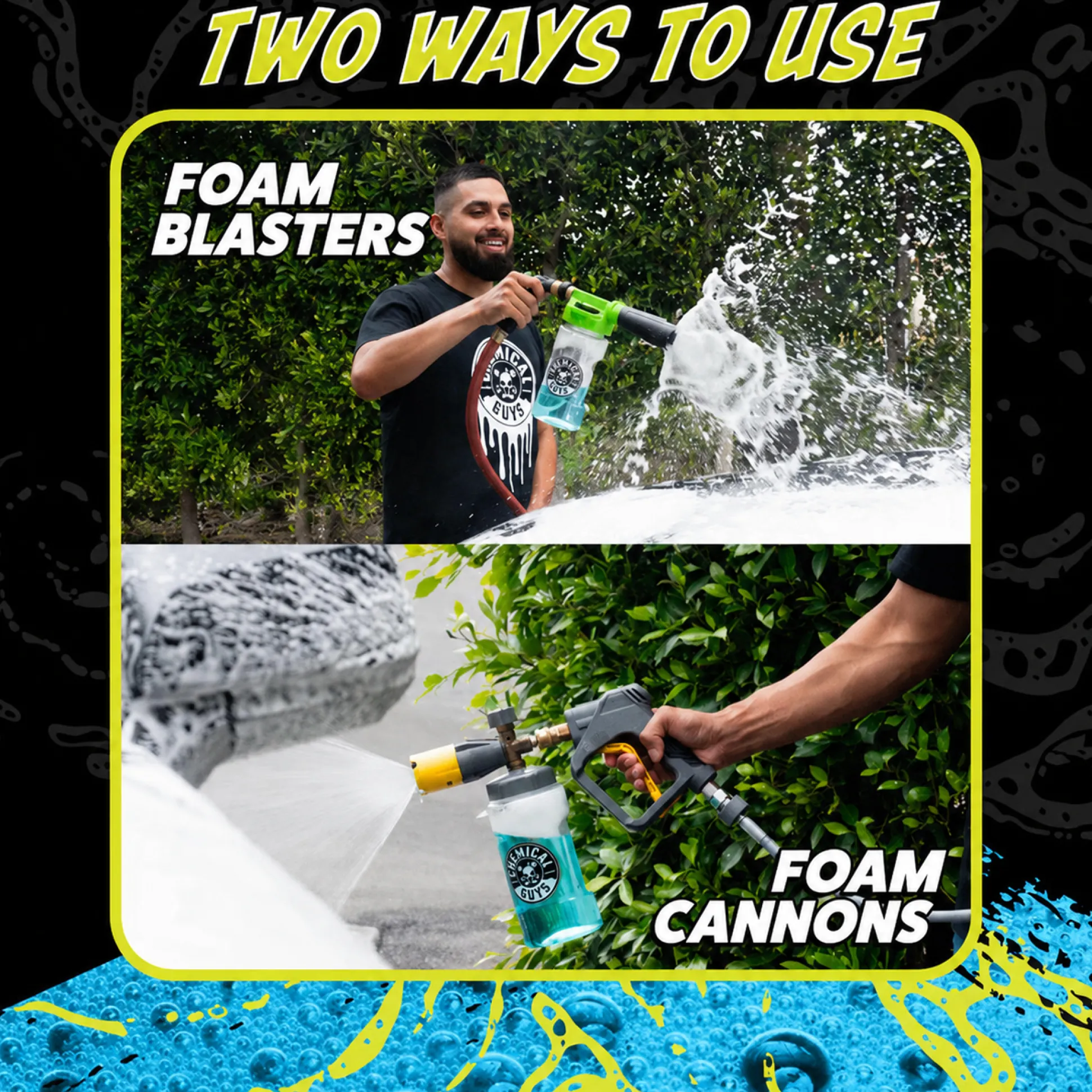 Hands Off Touchless Pre-Wash Snow Foam
